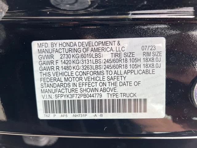 Used 2023 Crystal Black Pearl Honda RTL-E image 16