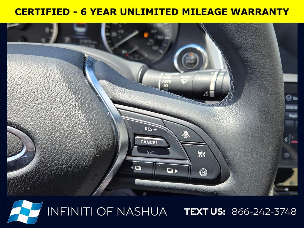 Certified Used 2023 Black INFINITI LUXE image 28