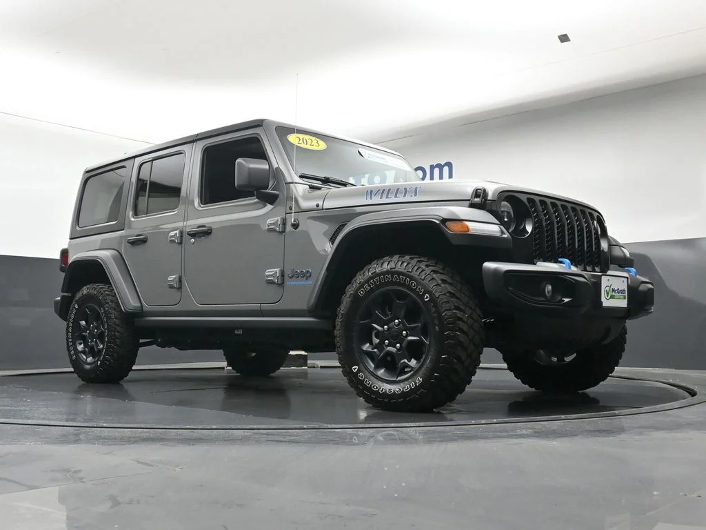 Used 2023 Gray Jeep Willys 4xe image 25