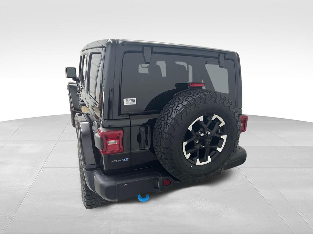 Used 2024 Black Jeep Rubicon 4xe image 4