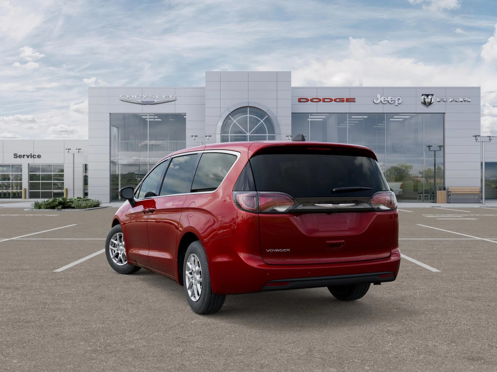New 2026 Red Hot Pearl-Coat Exterior Paint Chrysler LX image 33