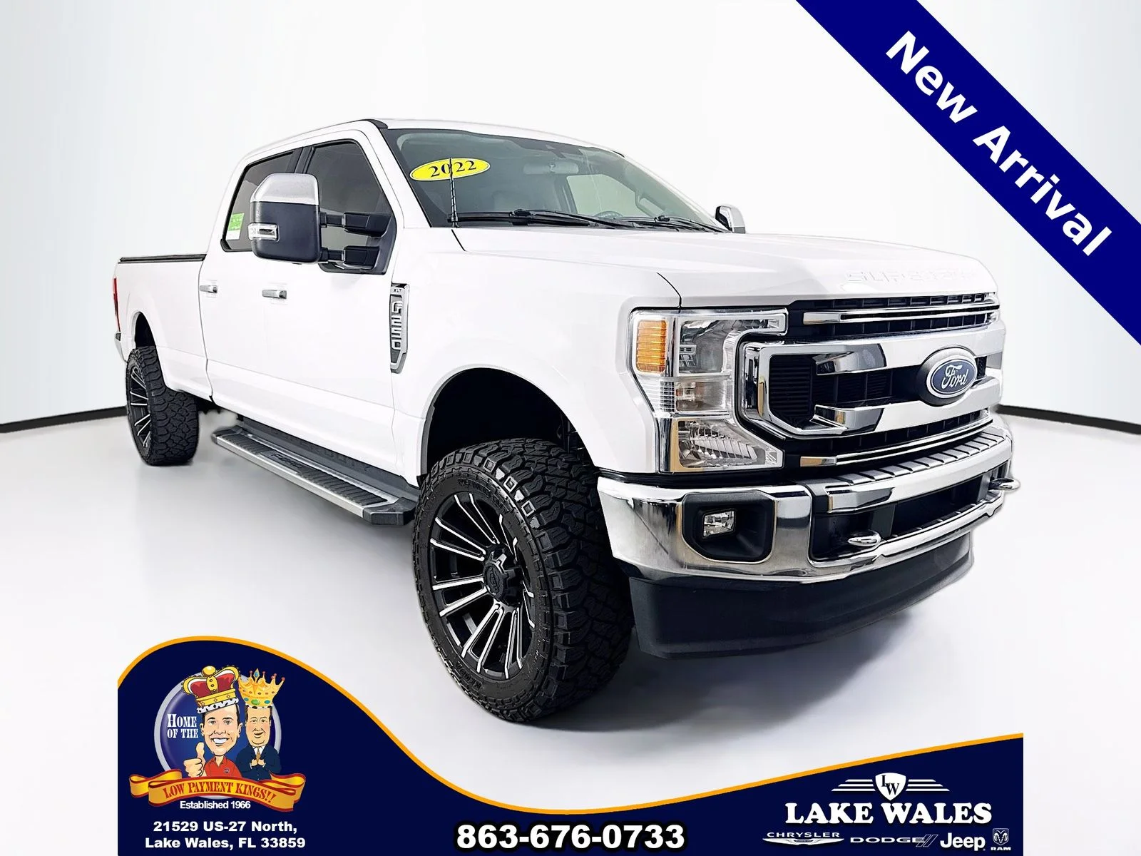 Used 2022 White Ford XLT image 1
