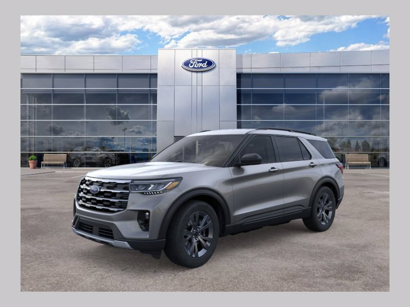 New 2026 Carbonized Gray Metallic Ford Active image 1