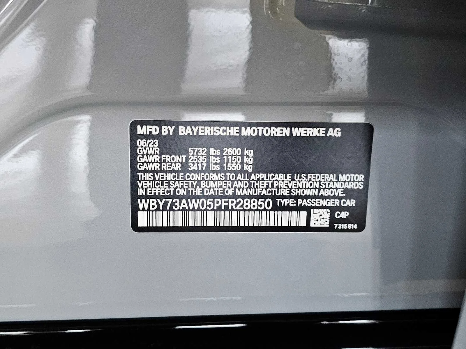 Certified Used 2023 Brooklyn Grey Metallic BMW eDrive40 image 29
