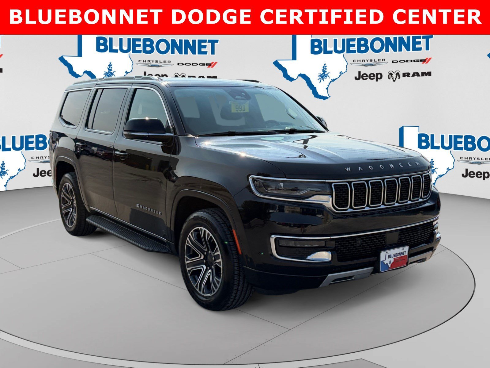 Used 2024 Diamond Black Crystal Pearlcoat Jeep Series II image 3