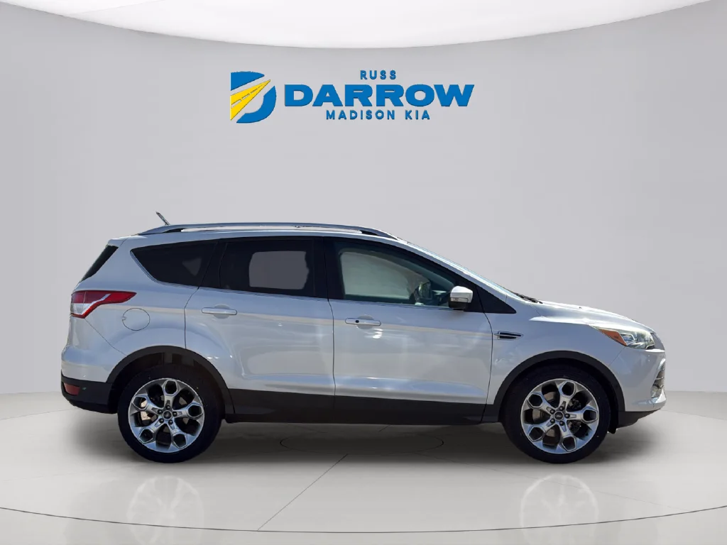 Used 2016 White Platinum Clearcoat Metallic Ford Titanium image 6