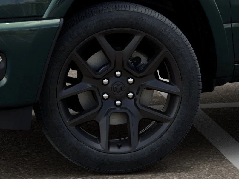 New 2026 Serrano-Green Metallic Exterior Paint RAM Laramie image 8