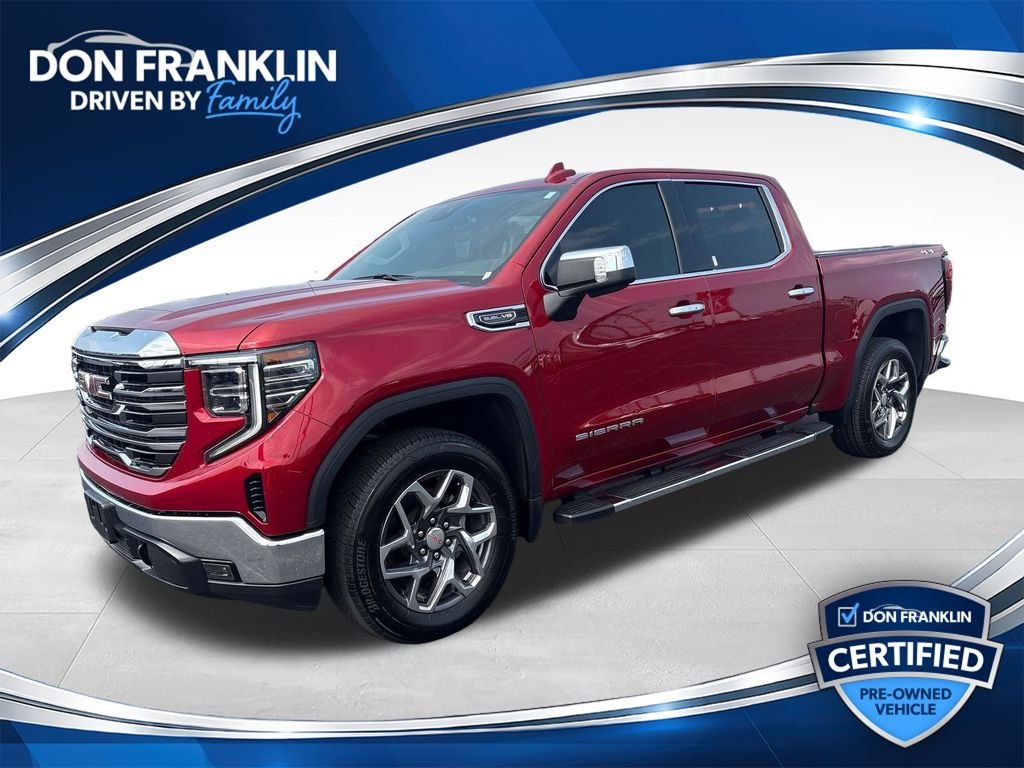 Certified Used 2024 Red GMC SLT image 1
