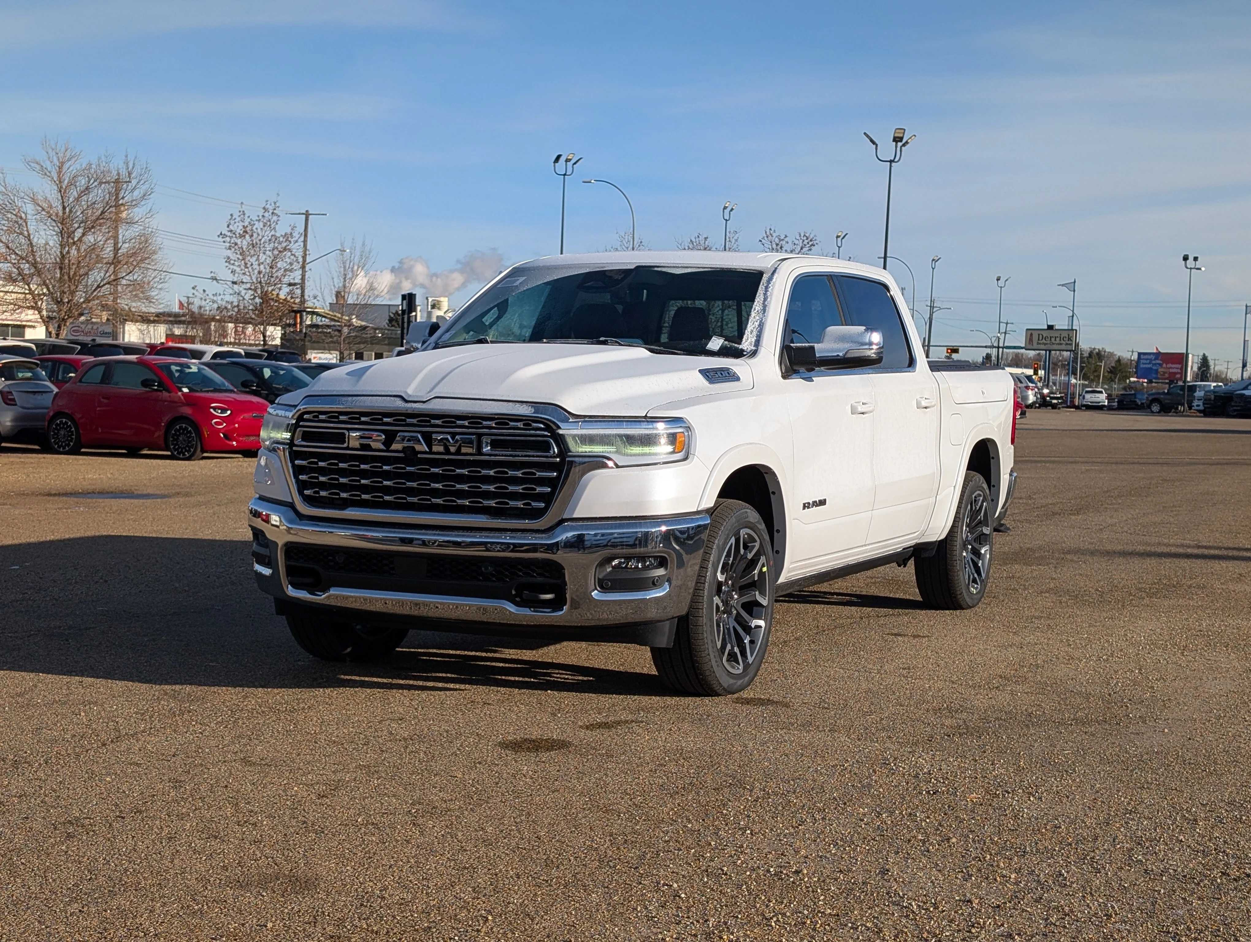 New 2026 Ivory Tri-Coat Pearl Ram Limited Longhorn image 2