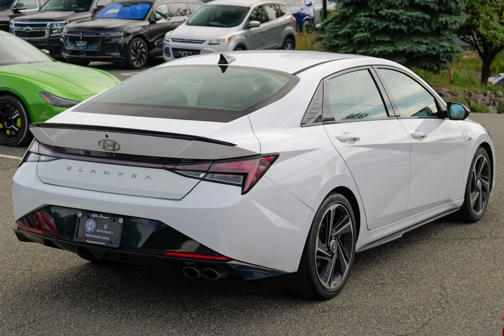 Used 2021 Ceramic White Hyundai N Line image 7