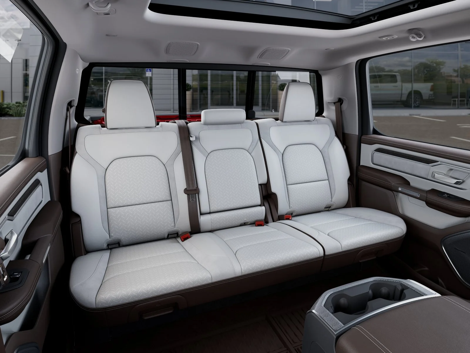 New 2026 Molten Red Pearl-Coat Exterior Paint RAM Laramie image 15