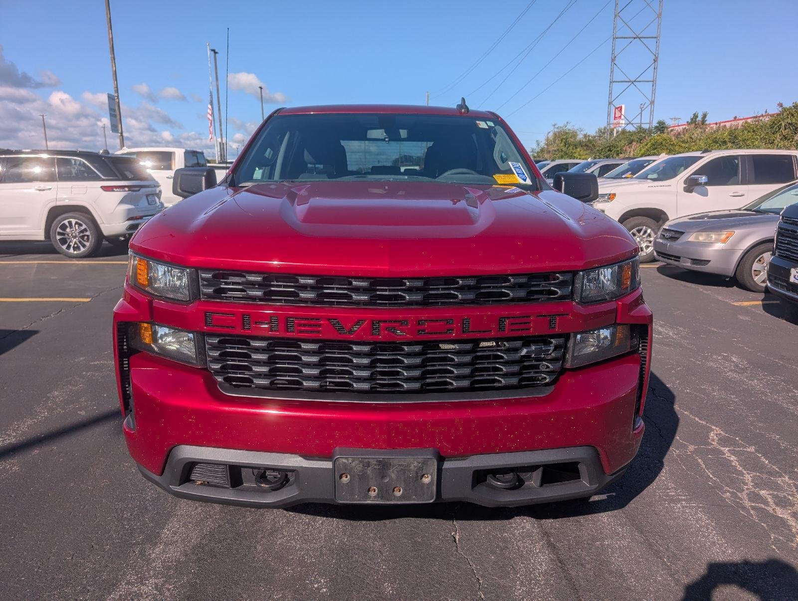 Used 2021 Cherry Red Tintcoat Chevrolet Custom image 2