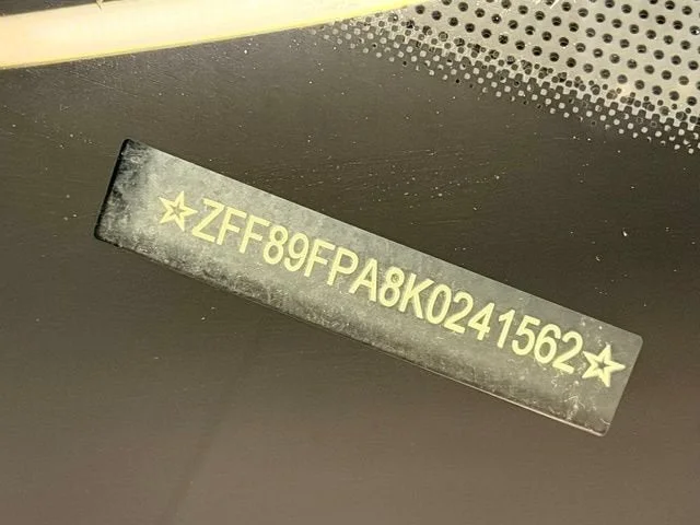 Certified Used 2019 Bianco Avus Ferrari Base image 31