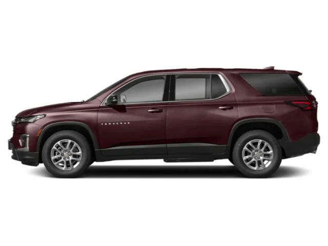 Used 2023 Black Cherry Metallic Chevrolet LT Cloth image 3
