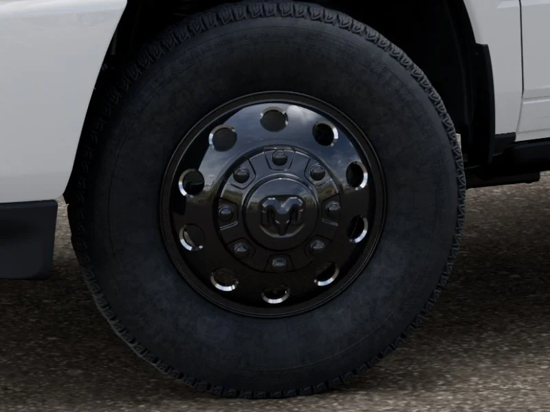 New 2027 Bright White Clear-Coat Exterior Paint RAM Laramie image 34