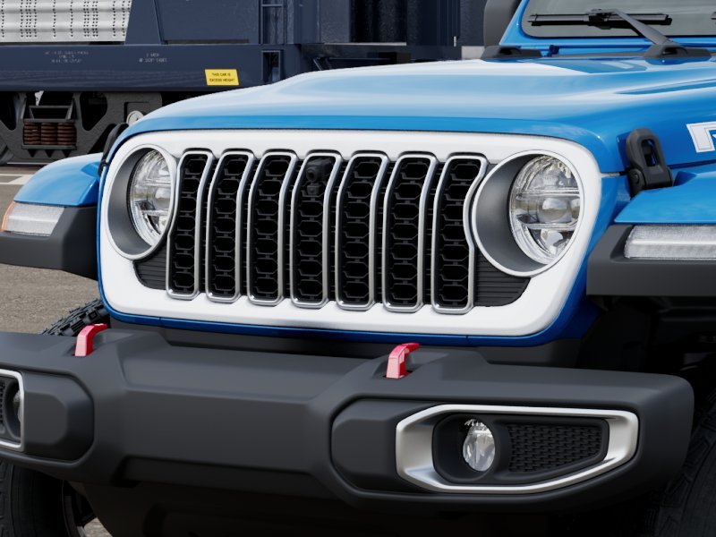 New 2026 Hydro Blue Pearl-Coat Exterior Paint Jeep Sahara image 7