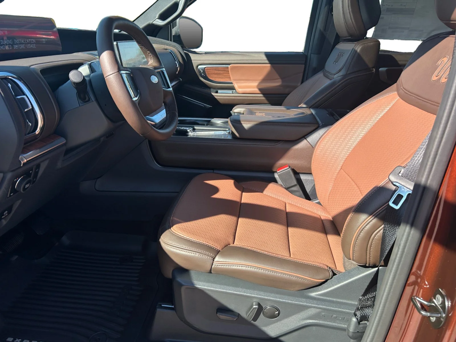 New 2027 Bronze Fire Metallic Tinted Clearcoat Ford King Ranch Max image 14