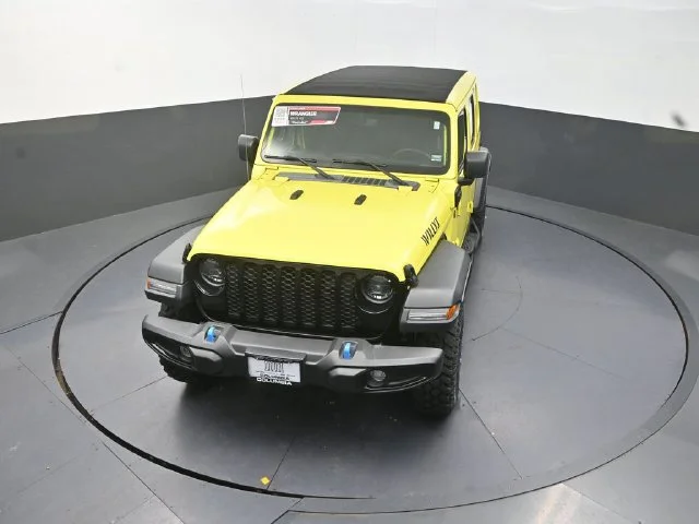 Used 2023 Yellow Jeep Willys 4xe image 13