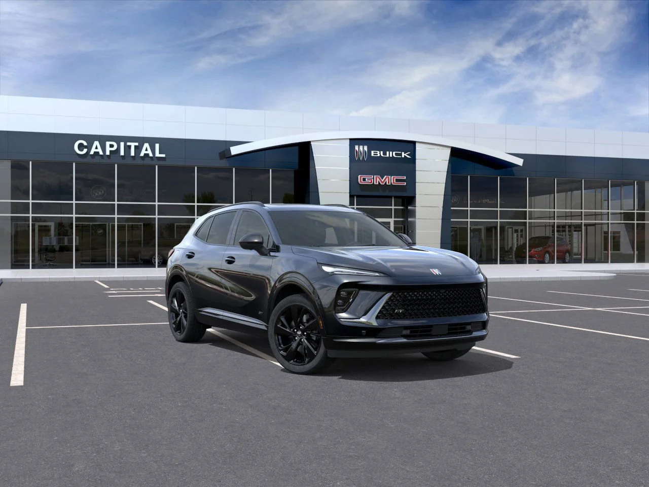 New 2026 Ebony Twilight Metallic Buick Sport Touring AWD image 2