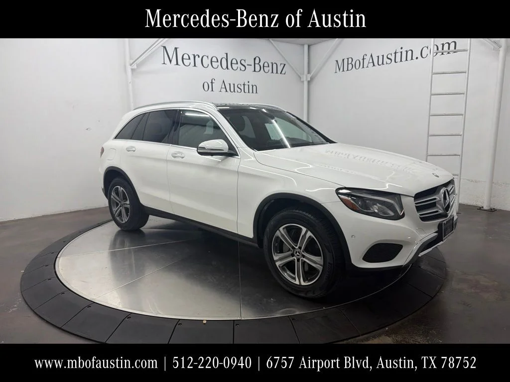 Used 2018 White Mercedes-Benz GLC 300 image 1