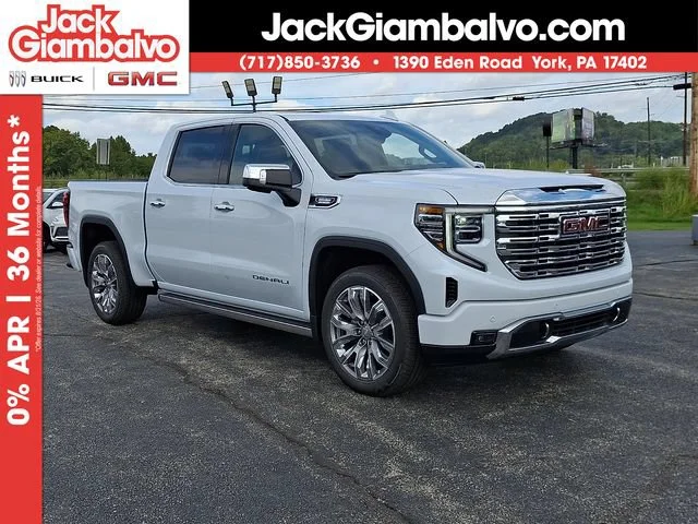 New 2026 Glacier White Tricoat GMC Denali image 1