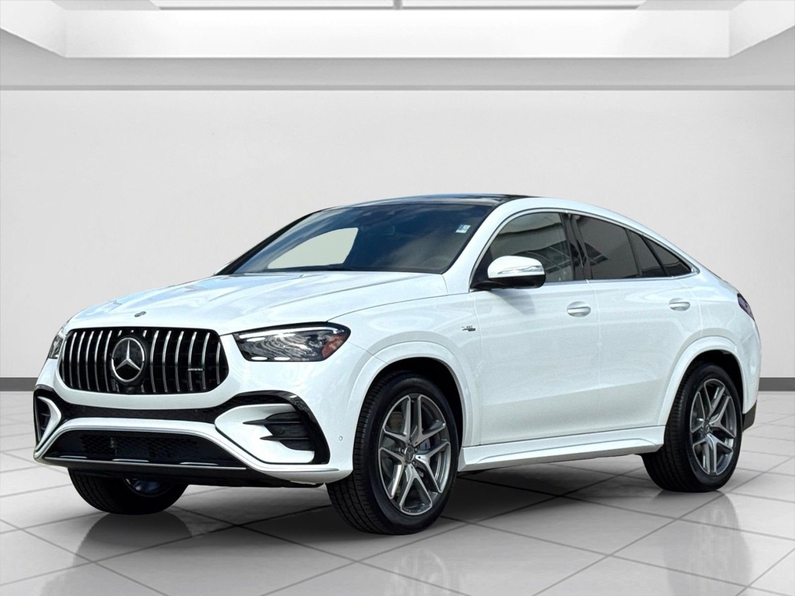 New 2026 MANUFAKTUR Moonlight White Metallic Mercedes-Benz AMG® GLE 53 4MATIC+ Coupe image 6