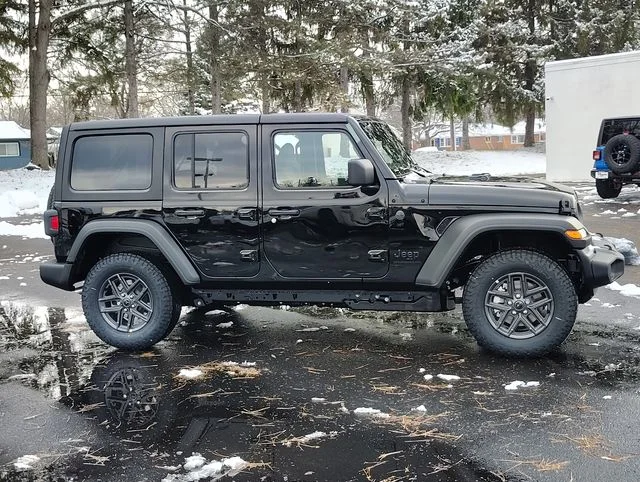 New 2026 Black Clear-Coat Exterior Paint Jeep Sport S image 2