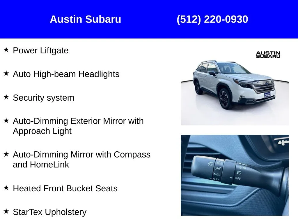 New 2026 White Subaru Limited Hybrid image 17