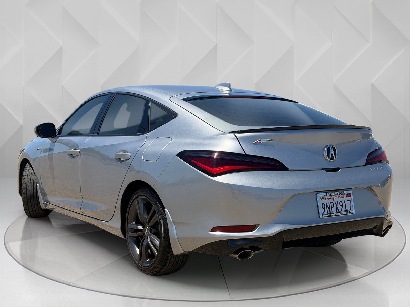Used 2025 Lunar Silver Metallic Acura w/A-Spec Package image 3