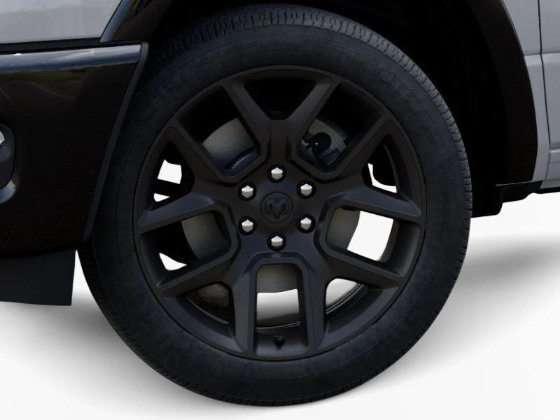 New 2026 Bright White Clear-Coat Exterior Paint RAM Laramie image 9