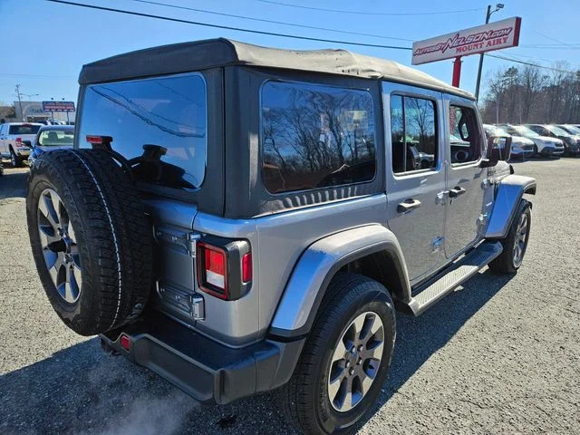Used 2020 Silver Jeep Unlimited Sahara image 8