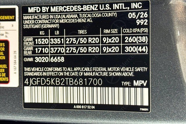 New 2026 Selenite Grey Metallic Mercedes-Benz GLE 450 image 60