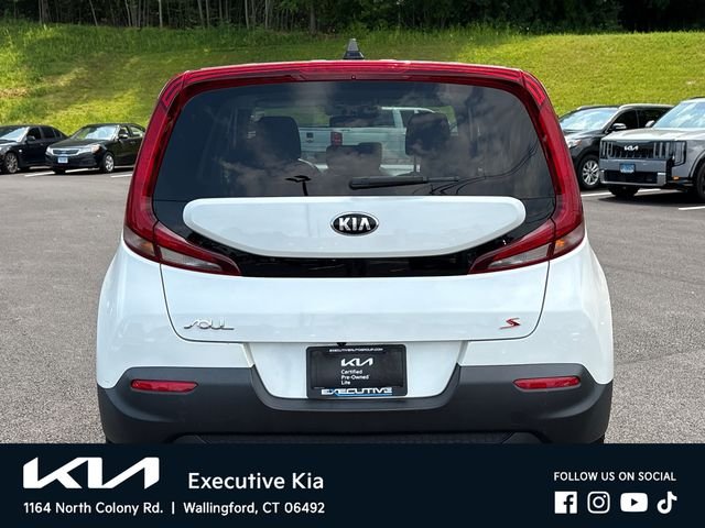 Certified Used 2020 White Kia S image 3