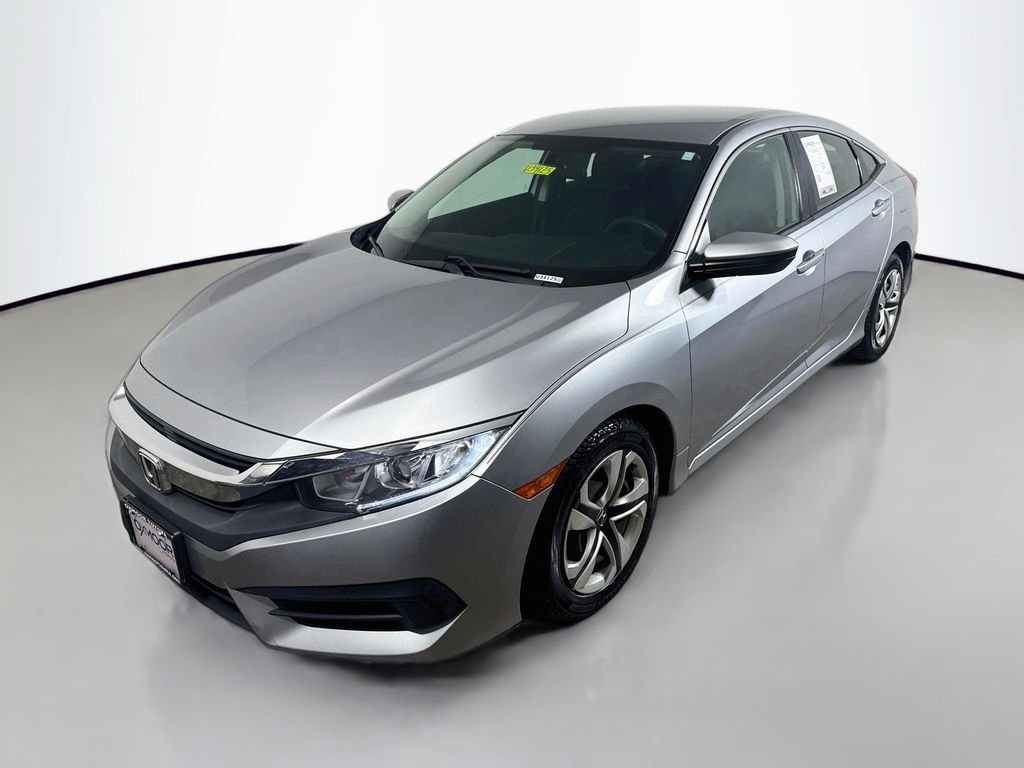 Used 2017 Lunar Silver Metallic Honda LX image 3