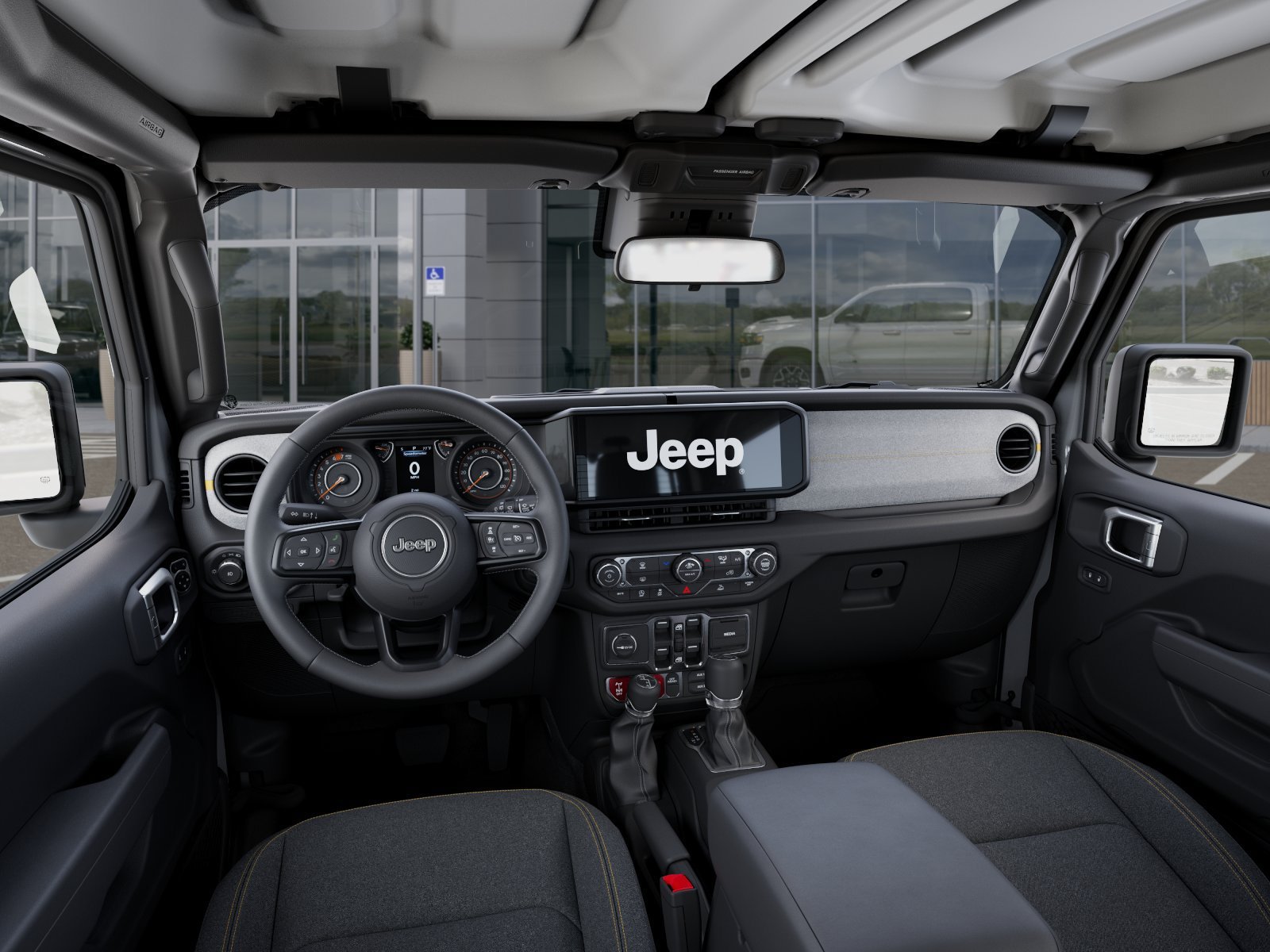 New 2026 Bright White Clearcoat Jeep Willys 4-Door image 14