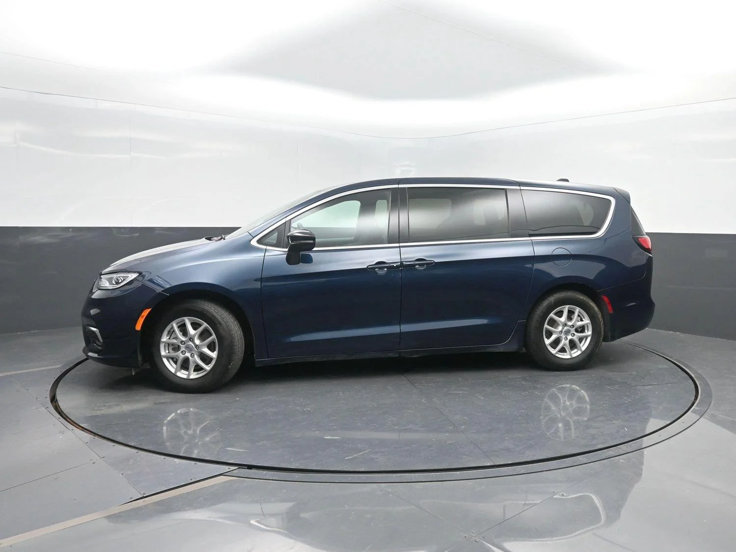 Used 2024 Fathom Blue Pearlcoat Chrysler Touring image 1