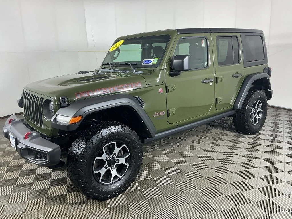 Used 2022 Green Jeep Unlimited Rubicon image 5