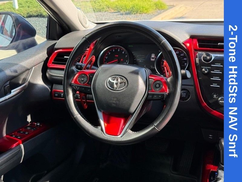 Used 2019 Midnight Black Metallic Toyota XSE image 14