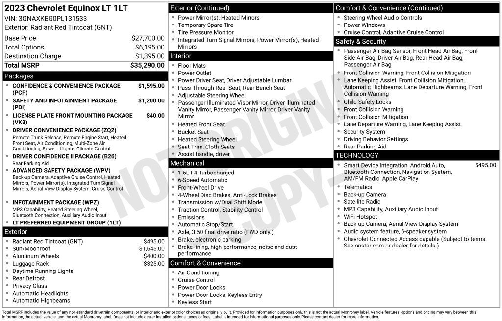 2023 Chevrolet Equinox LT
