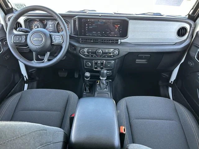 Used 2024 Bright White Clearcoat Jeep Sport S image 16