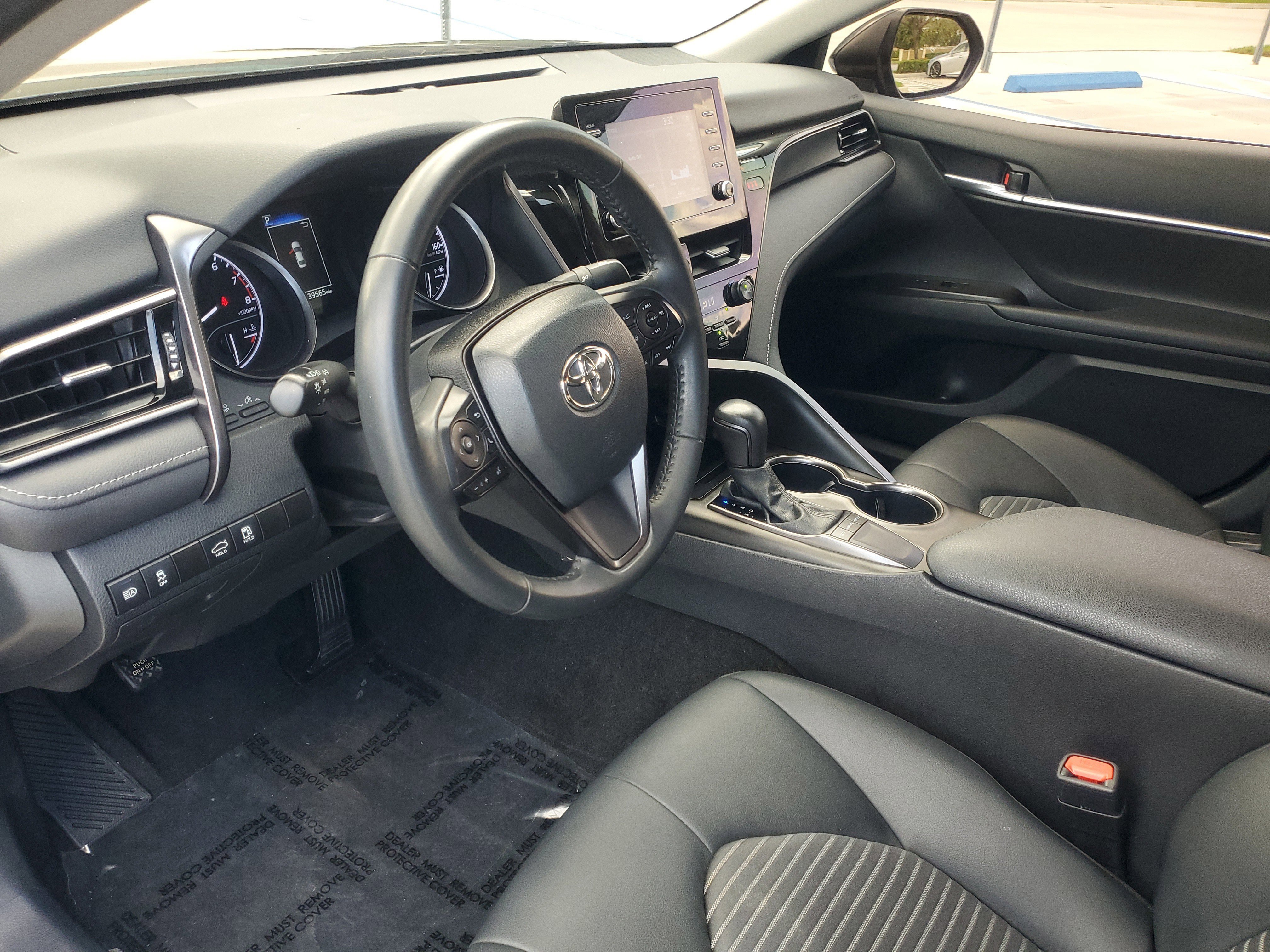 Used 2024 Midnight Black Metallic Toyota SE image 19