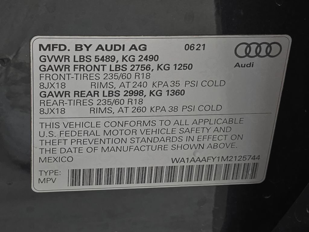 Used 2021 Gray Audi 45 Premium image 37