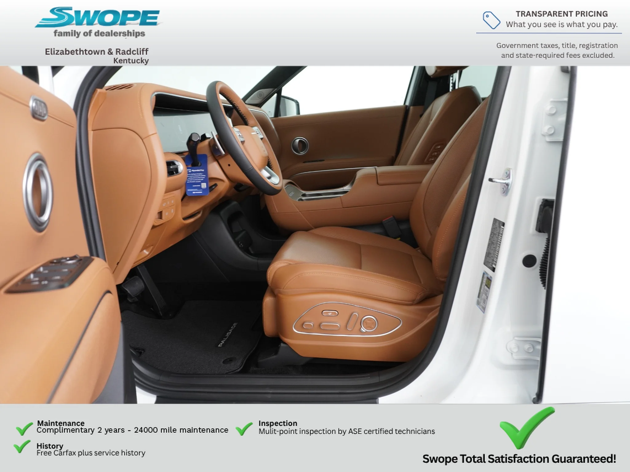 New 2027 Creamy White Pearl Hyundai Calligraphy image 12