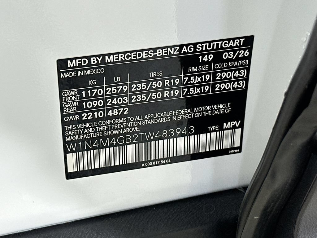 New 2026 Polar White Mercedes-Benz GLB 250 image 64