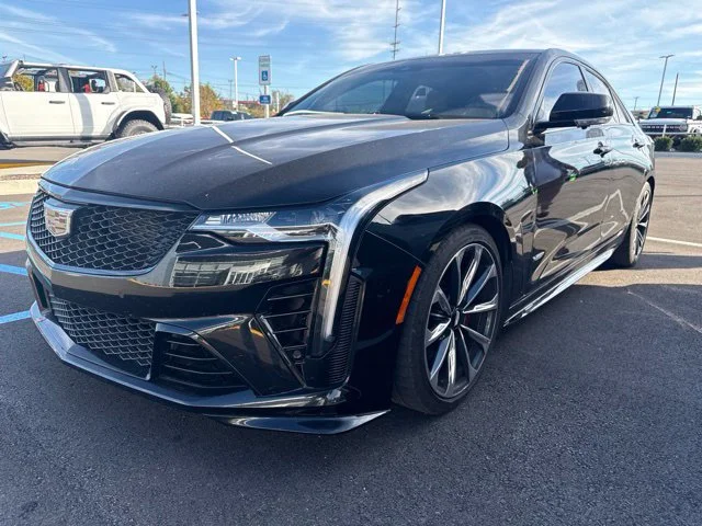 Used 2022 Black Cadillac V-Series image 3