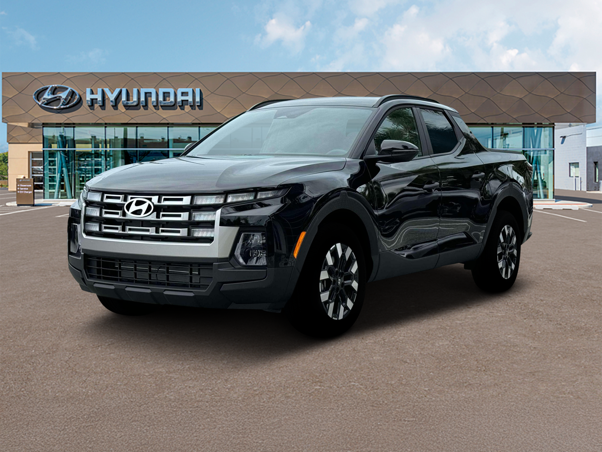 New 2026 Phantom Black Hyundai SEL AWD image 1