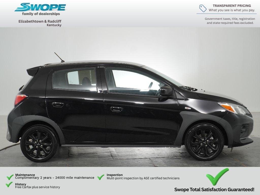 Used 2024 Mitsubishi Mirage Black Edition with VIN ML32AWHJ5RH036774 for sale in Radcliff, KY