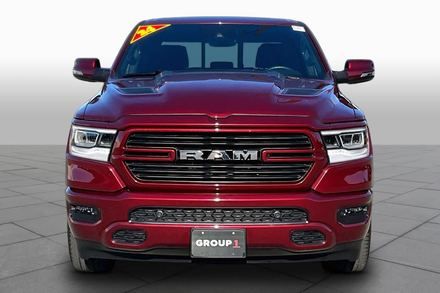 Used 2024 Delmonico Red Pearlcoat Ram Laramie image 4