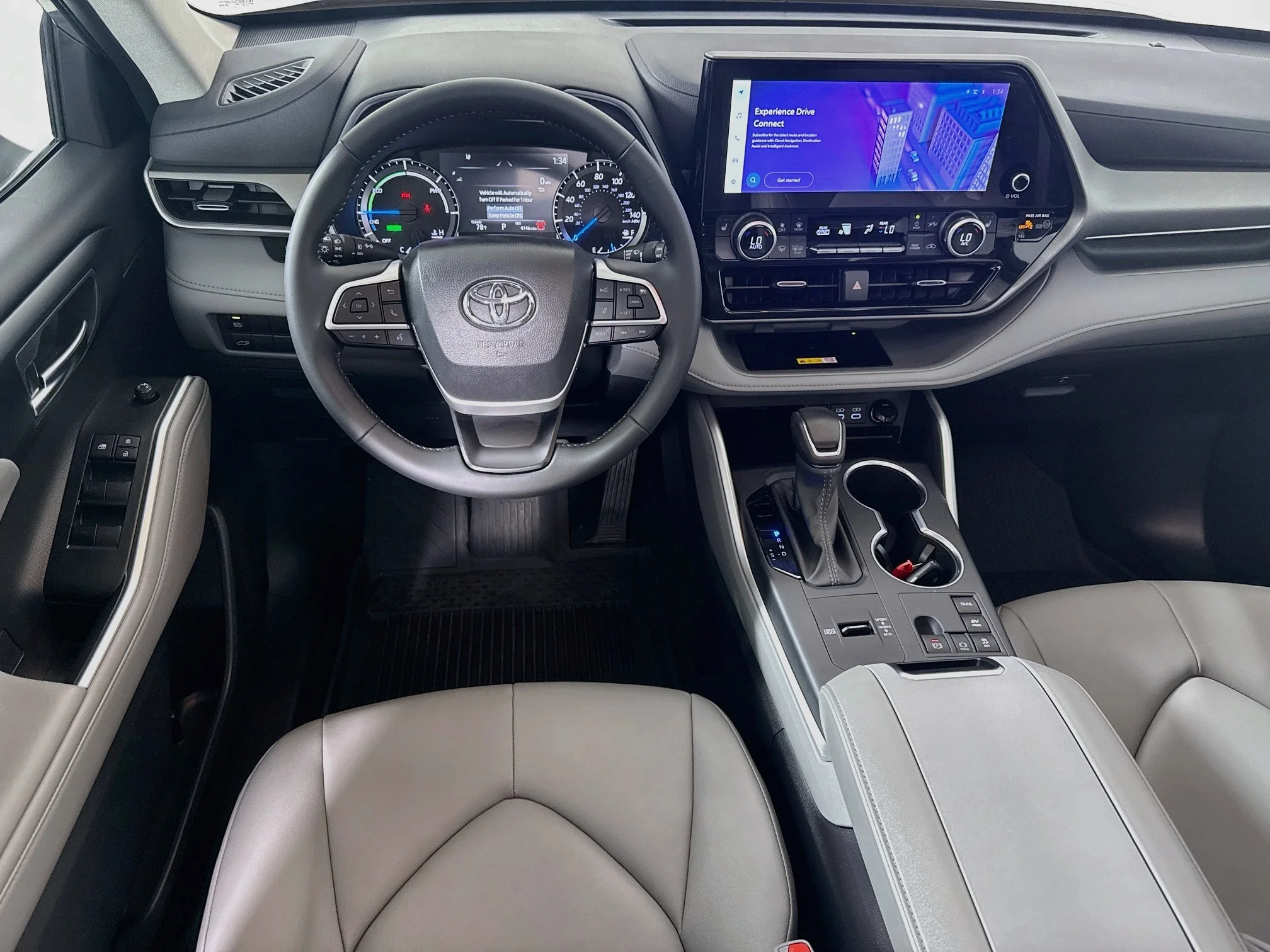 Used 2025 Celestial Silver Metallic Toyota Hybrid XLE image 23