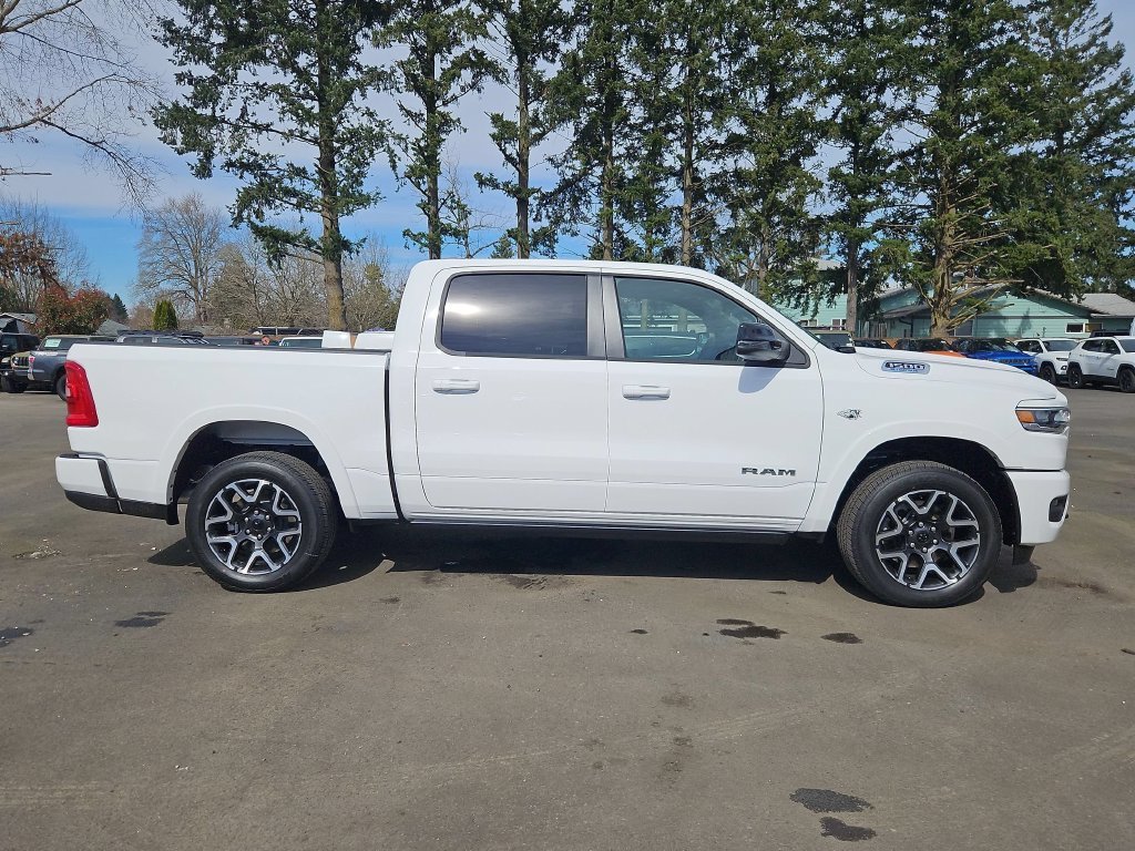 New 2026 Bright White Clear-Coat Exterior Paint RAM Laramie image 8